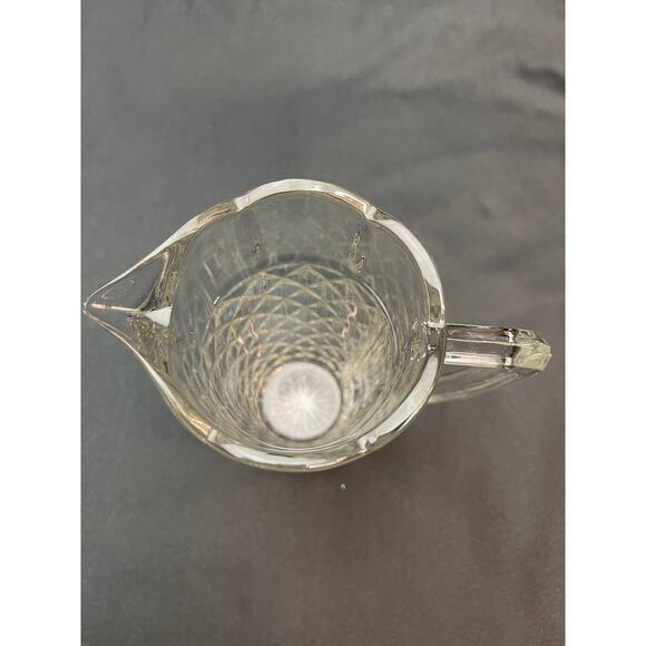 Vintage Yugoslavian Crystal Zajecar Pitcher - Exquisite Heavy Crystal - Picture 2 of 2